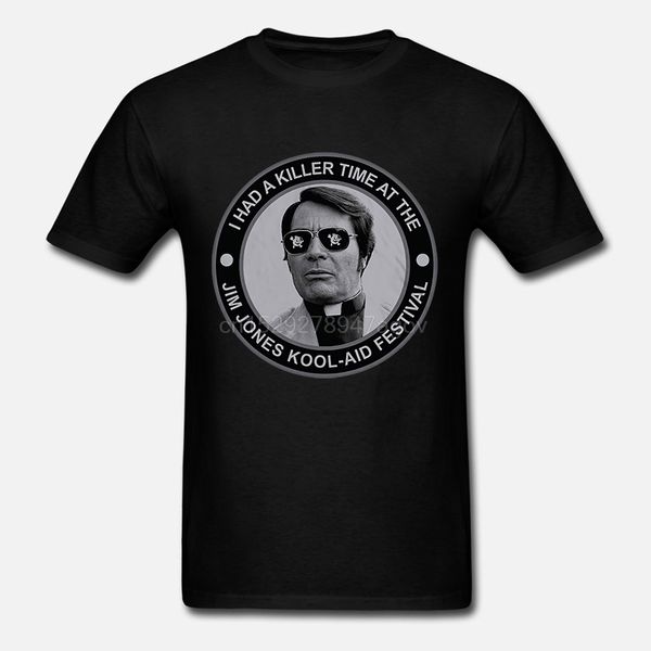 jim jones kool aid t-shirt religious cult vtg 70s tee reprint