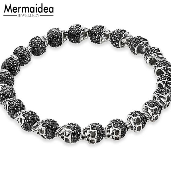 silver plated black zirconia skeleton skull karma bead bracelets european punk diy bracelet jewelry fashion gift for women men
silver plated black zirconia skeleton skull karma bead bracelets european punk diy bracelet jewelry fashion gift for women men