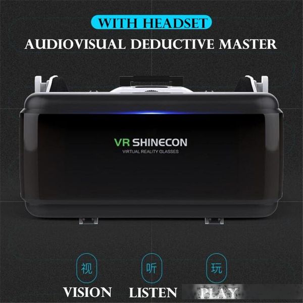 original vr virtual reality 3d glasses box stereo vr google cardboard headset helmet for ios android smartphonebluetooth rocker
original vr virtual reality 3d glasses box stereo vr google cardboard headset helmet for ios android smartphonebluetooth rocker