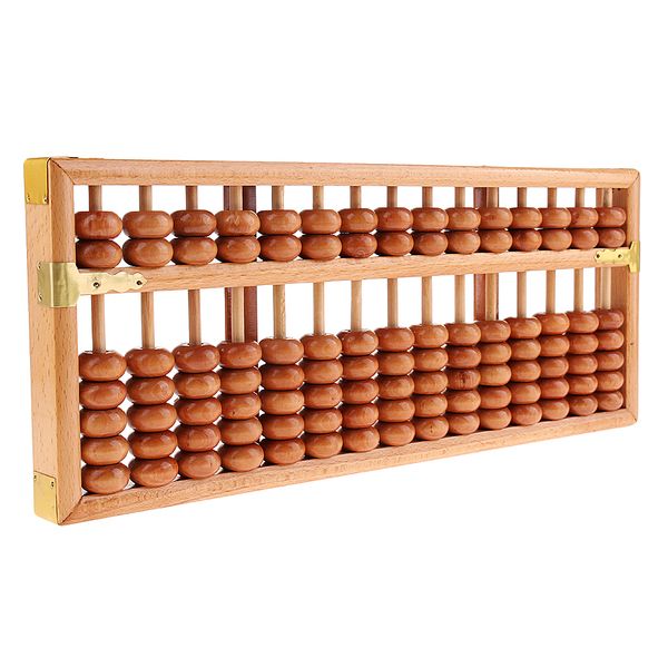 15 ряд китайской деревянных бусы арифметика abacus калькулятор для детей образования
15 ряд китайской деревянных бусы арифметика abacus калькулятор для детей образования