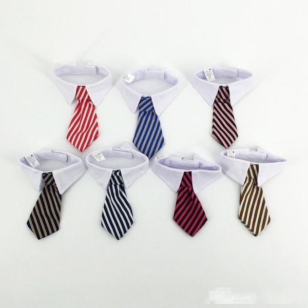 new pet dog striped tie collar cat bow cute dog necktie wedding adjustable puppy red/blue/yellow ing
new pet dog striped tie collar cat bow cute dog necktie wedding adjustable puppy red/blue/yellow ing