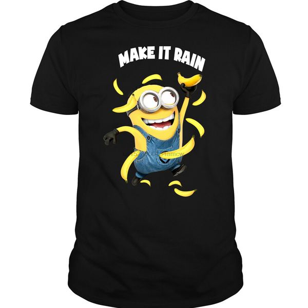 banana minions тенниска make it rain t shirt