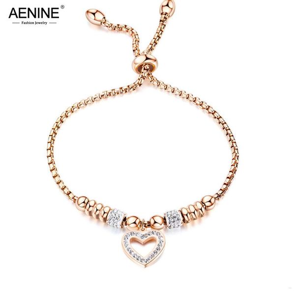 link, chain aenine titanium stainless steel mosaic crytal heart charm bracelets for girl rose gold adjustable & link bracelet ab20053, Black
link, chain aenine titanium stainless steel mosaic crytal heart charm bracelets for girl rose gold adjustable & link bracelet ab20053, Black