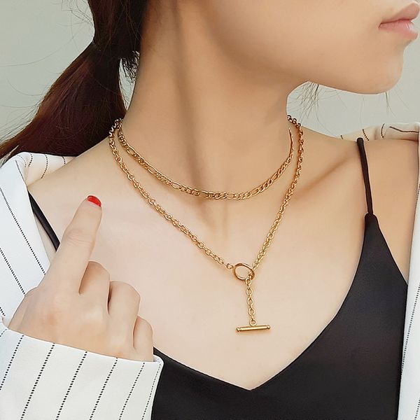 vnox минималистский женщины цепи ожерелья из нержавеющей стали figaro link chain chic lady party street ювелирные изделия с тумблер застежка, Silver
vnox минималистский женщины цепи ожерелья из нержавеющей стали figaro link chain chic lady party street ювелирные изделия с тумблер застежка, Silver
