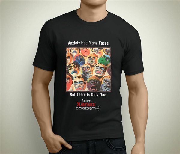new - anxiety has many faces short sleeve men's black t-shirt size s-3xl style tee shirt
new - anxiety has many faces short sleeve men's black t-shirt size s-3xl style tee shirt