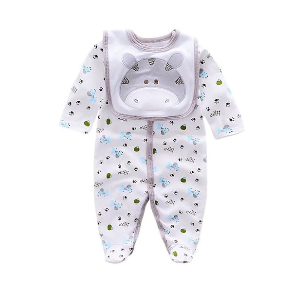 лучшие хлопка с длинным рукавом baby rompers новорожденных нагрудники 2pcs мальчика детской одежды нарядах девочек одежда набор комбинезон, White
лучшие хлопка с длинным рукавом baby rompers новорожденных нагрудники 2pcs мальчика детской одежды нарядах девочек одежда набор комбинезон, White