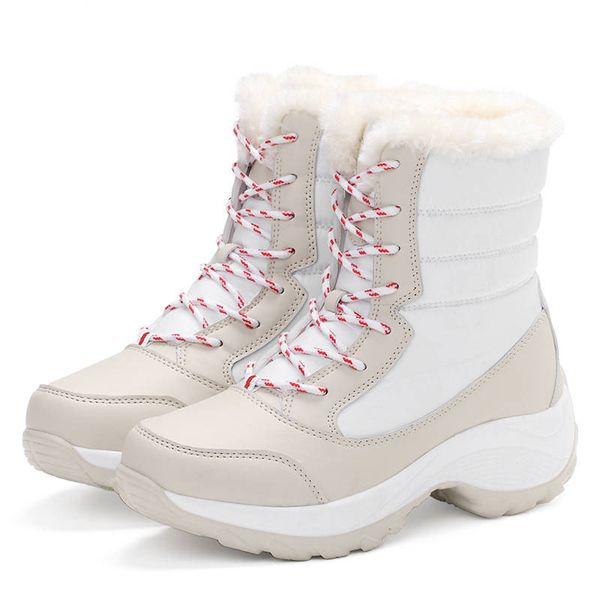 winter outdoor warm waterproof anti-skiing boots high tube thick bottom cotton shoes plus velvet thickening women's boots, Black
winter outdoor warm waterproof anti-skiing boots high tube thick bottom cotton shoes plus velvet thickening women's boots, Black