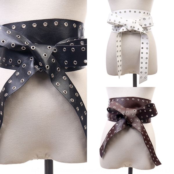 fashionable waist-sealed women's personalized punk perforated eye fashion beltwaistband dress decorative wide belt fashionable waist-se, Black;brown
fashionable waist-sealed women's personalized punk perforated eye fashion beltwaistband dress decorative wide belt fashionable waist-se, Black;brown
