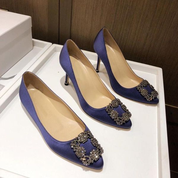 classic silk women's pumps pointed toe women shoes party dress shoes woman crystal high heels pumps zapatos de mujer, Black
classic silk women's pumps pointed toe women shoes party dress shoes woman crystal high heels pumps zapatos de mujer, Black
