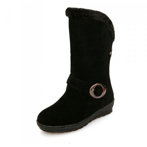 flat heels buckle winter boots warm shoes two style thick fur women snow boots woman mid-calf botas big girl boot xkd2137, Black
flat heels buckle winter boots warm shoes two style thick fur women snow boots woman mid-calf botas big girl boot xkd2137, Black