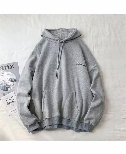 hooded loose male sweatshirts pullover pure color boys outerwears with pockets spring mens letter printed hoodies solid, Black
hooded loose male sweatshirts pullover pure color boys outerwears with pockets spring mens letter printed hoodies solid, Black