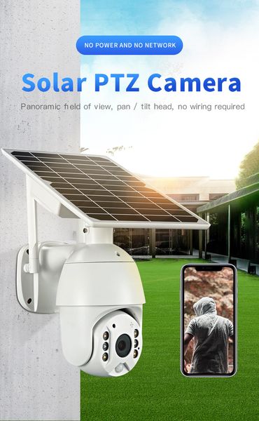 1080P HD Wireless Solar Battery Power 4G Camera Waterproof Outdoor Surveillance CCTV 4G SIM IP Camera Video Recording
1080P HD Wireless Solar Battery Power 4G Camera Waterproof Outdoor Surveillance CCTV 4G SIM IP Camera Video Recording