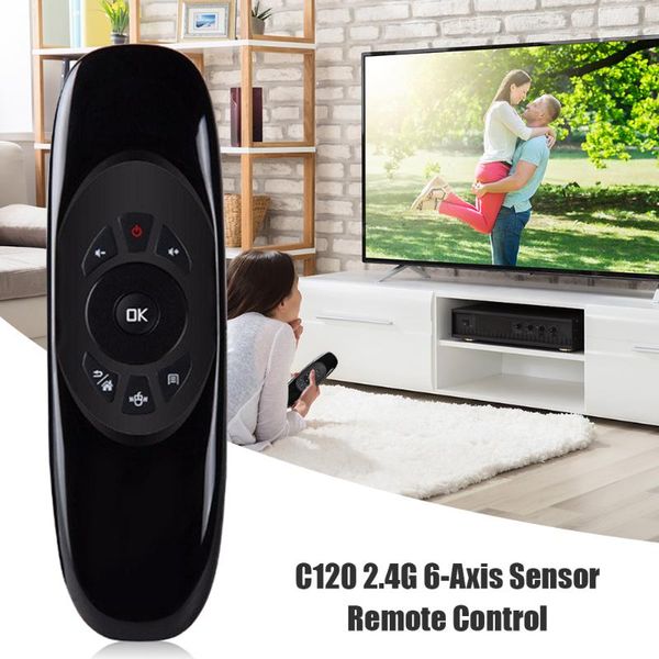 c120 2.4g wireless air mouse 6 axis sensor microphone voice remote keyboard controller with backlight for linux windows
c120 2.4g wireless air mouse 6 axis sensor microphone voice remote keyboard controller with backlight for linux windows