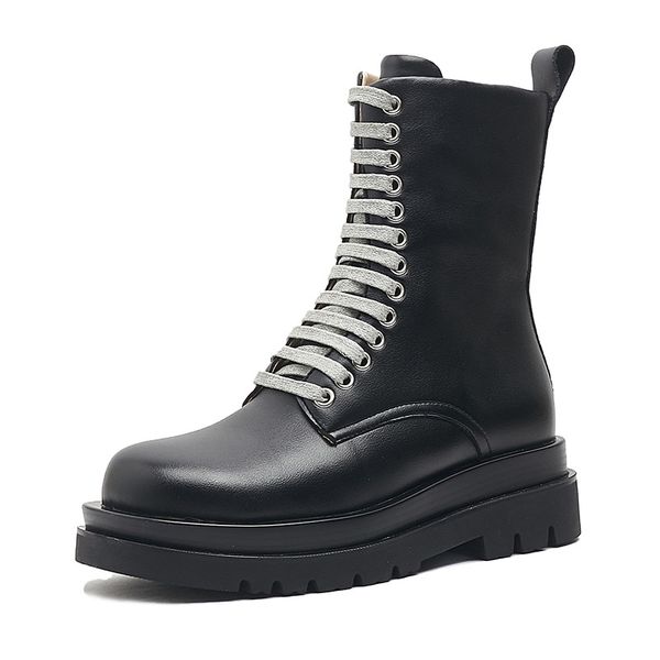 genuine leather platform shoes woman ankle boots for women's shoes 2020 thick bottom rubber boots ladies black booties fashion
genuine leather platform shoes woman ankle boots for women's shoes 2020 thick bottom rubber boots ladies black booties fashion