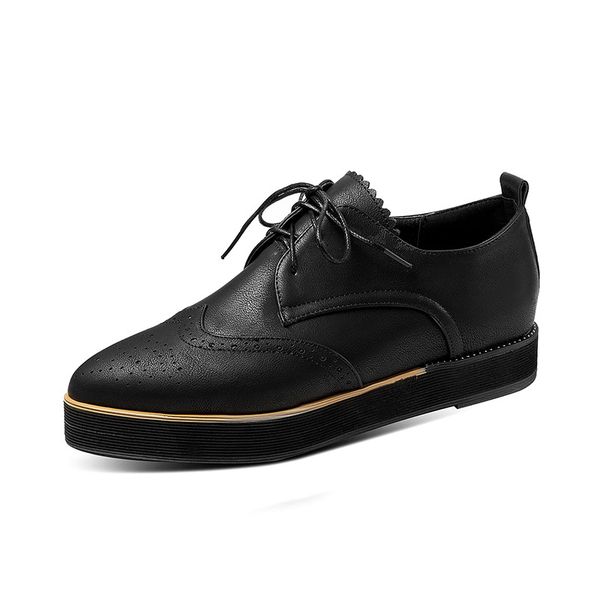 dress shoes institute of 19 years spring wind comfortable thick bottom pointed 28-52 super small yards lace-up, Black
dress shoes institute of 19 years spring wind comfortable thick bottom pointed 28-52 super small yards lace-up, Black