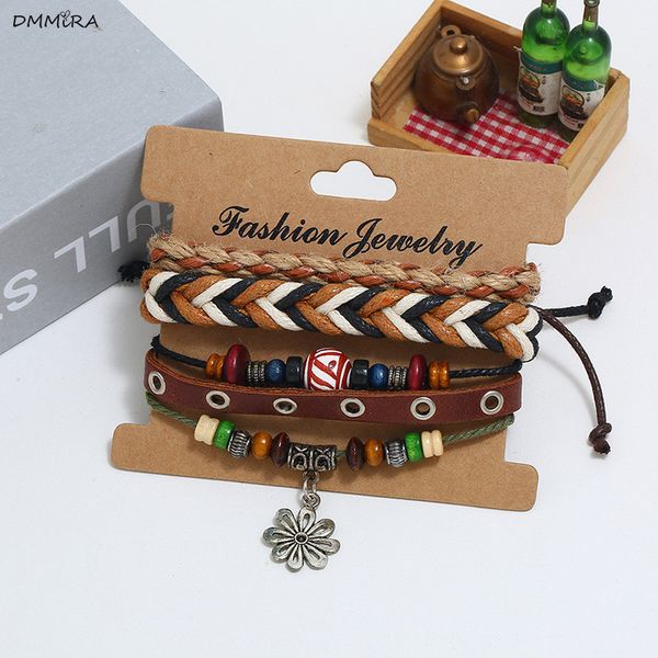 2020 fashion mixed beaings leather bracelets for women men multicolor string cord woven braided bracelet pulsera, Golden;silver
2020 fashion mixed beaings leather bracelets for women men multicolor string cord woven braided bracelet pulsera, Golden;silver