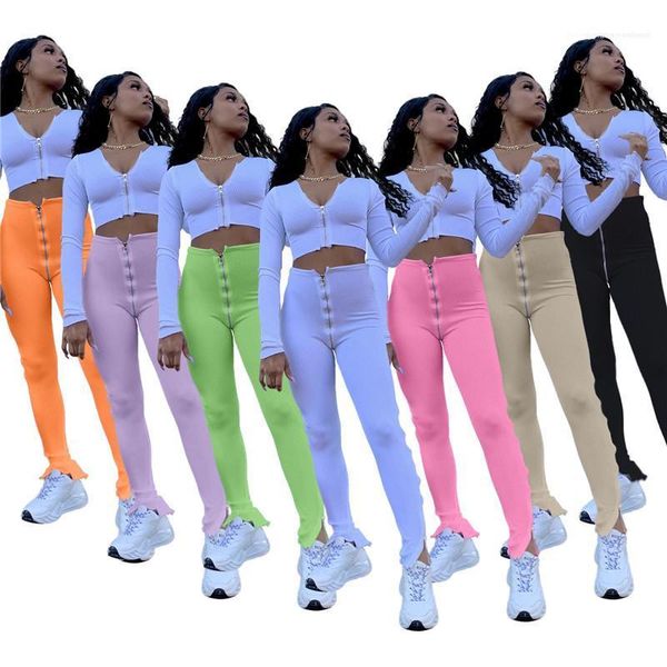 split flare sweatpants female clothing 2020 womens designer leggings fashion solid color skinney zipper high waist casual, Black
split flare sweatpants female clothing 2020 womens designer leggings fashion solid color skinney zipper high waist casual, Black