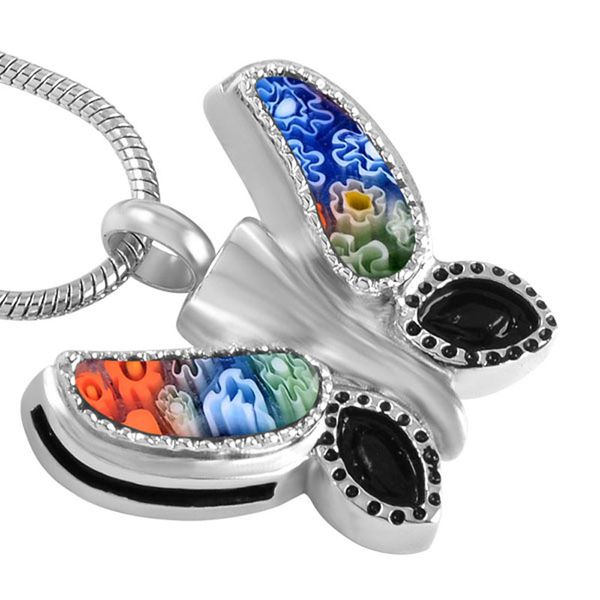 chains ijd8552 stainless steel cremation keepsake butterfly necklace for ashes urn waterproof memorial jewelry, Silver
chains ijd8552 stainless steel cremation keepsake butterfly necklace for ashes urn waterproof memorial jewelry, Silver