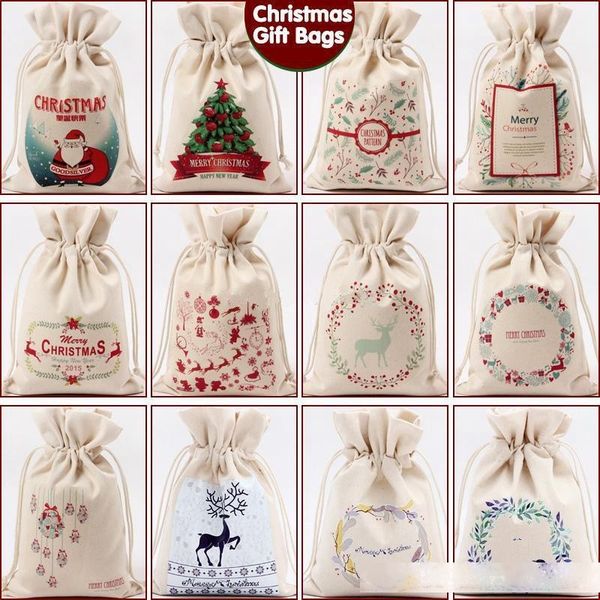 christmas gift bag pure cotton canvas drawstring sack bags 12 stypes with xmas santa design for gifts candy
christmas gift bag pure cotton canvas drawstring sack bags 12 stypes with xmas santa design for gifts candy