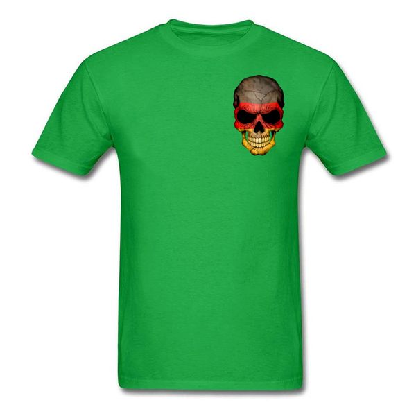 geek german flag skull t-shirts 3d tshirts for guys green good quality great tee shirt cool fashion t shirts ing