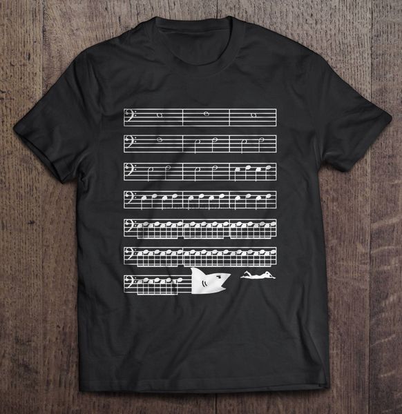 men funny t shirt fashion tshirt bass clef jaws music shark women t-shirt
men funny t shirt fashion tshirt bass clef jaws music shark women t-shirt