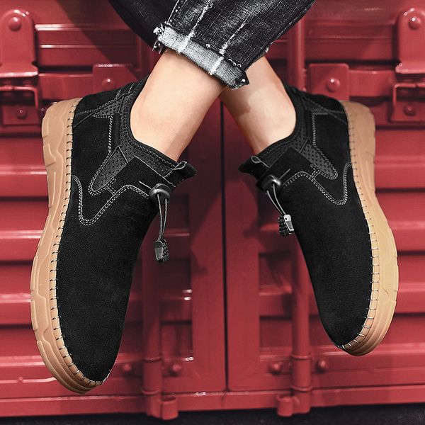 2020 new style mens autumn british style mens casual ankle boots fashion street fashion handmade shoes large size mens shoes, Black
2020 new style mens autumn british style mens casual ankle boots fashion street fashion handmade shoes large size mens shoes, Black