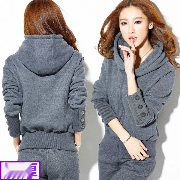 women's sweater 2020 autumn sweater and winter new korean style large size plus velvet thickened two-piece suit women's sports and, Gray
women's sweater 2020 autumn sweater and winter new korean style large size plus velvet thickened two-piece suit women's sports and, Gray