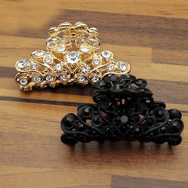 hair clips & barrettes elegant golden and black crystal claw alloy rhinestone grab clip clamp for women fashion accessories, Golden;silver
hair clips & barrettes elegant golden and black crystal claw alloy rhinestone grab clip clamp for women fashion accessories, Golden;silver