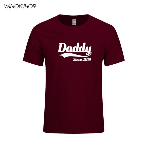 new summer style daddy since 2019 funny t shirt men casual short sleeve father's day dad new born baby maternity t-shirt
new summer style daddy since 2019 funny t shirt men casual short sleeve father's day dad new born baby maternity t-shirt