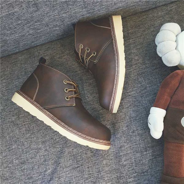 2020 autumn new fashion men's boots boots british casual wholesale trend, Black
2020 autumn new fashion men's boots boots british casual wholesale trend, Black