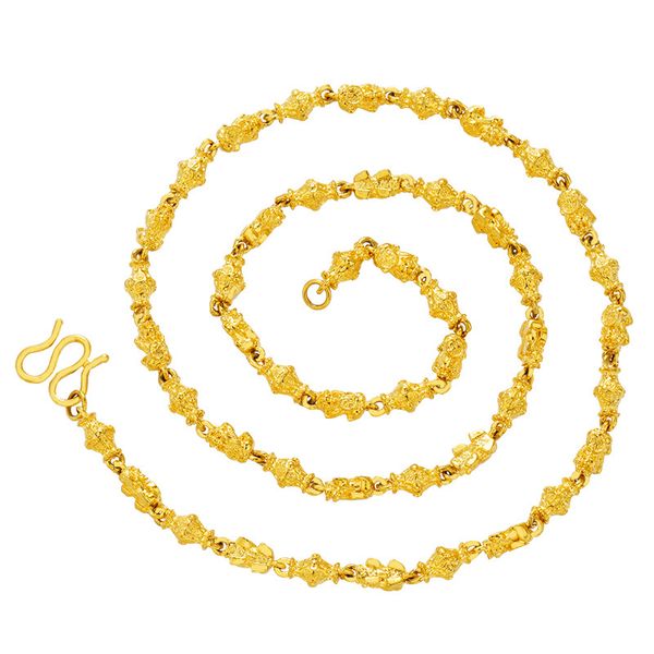 dubai 24k gold necklaces for men curb chains link men choker chinese mythology animal wedding necklace for male accessories, Silver
dubai 24k gold necklaces for men curb chains link men choker chinese mythology animal wedding necklace for male accessories, Silver