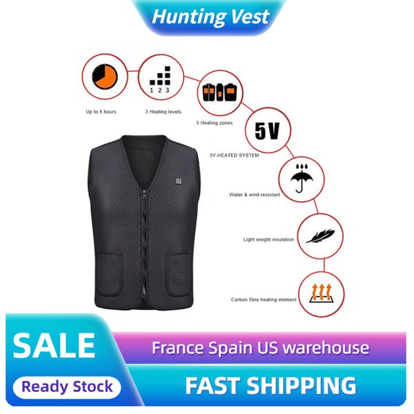 outdoor t-shirts 2021 usb heated hunting vest heating winter clothes men thermal sleeveless jacket for hiking climbing fishing, Gray;blue
outdoor t-shirts 2021 usb heated hunting vest heating winter clothes men thermal sleeveless jacket for hiking climbing fishing, Gray;blue