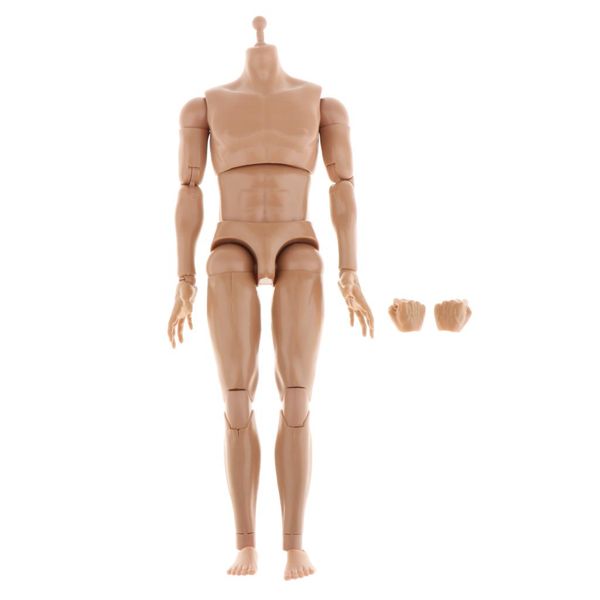 1:6 scale male skeleton muscular nude rude body 29cm ball joint action figures sketch toys doll diy parts normal skin w/ spare hand
1:6 scale male skeleton muscular nude rude body 29cm ball joint action figures sketch toys doll diy parts normal skin w/ spare hand