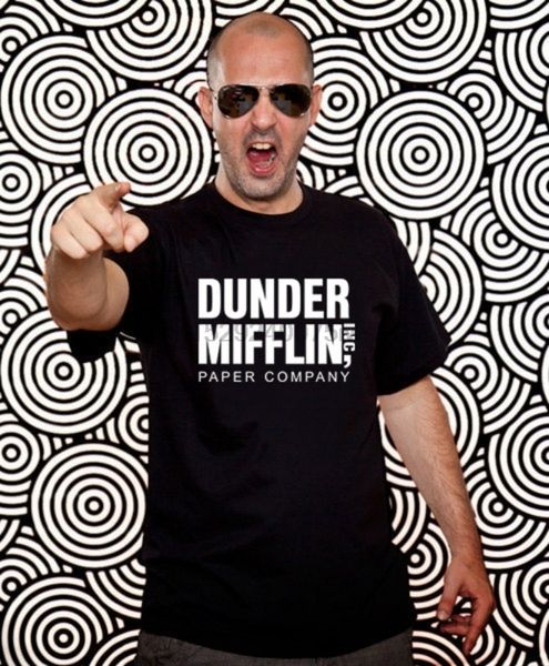 new foshion dunder mifflin poper inc t-shirt funny men cotton tee the office tv show t-shirts
new foshion dunder mifflin poper inc t-shirt funny men cotton tee the office tv show t-shirts