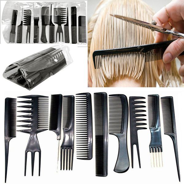 10pcs/lot professional hair brush comb salon barber anti-static hair combs hairbrush hairdressing combs care styling tools, Silver
10pcs/lot professional hair brush comb salon barber anti-static hair combs hairbrush hairdressing combs care styling tools, Silver