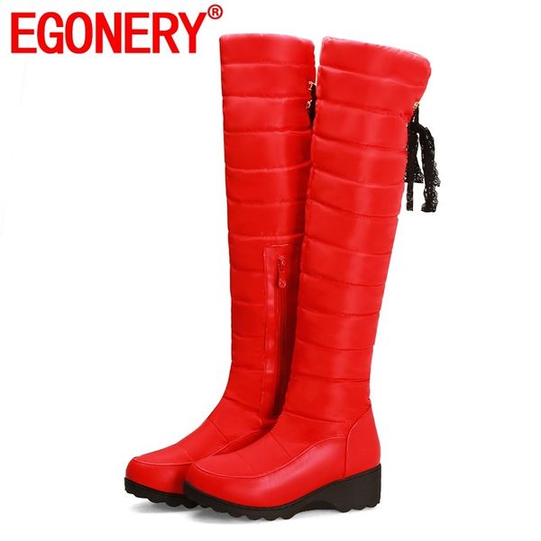 egonery winter new concise casual snow boots outside warm comfortable mid heels zip over knee boots drop shipping women shoes, Black
egonery winter new concise casual snow boots outside warm comfortable mid heels zip over knee boots drop shipping women shoes, Black
