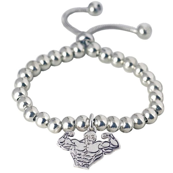 strong man charm bracelets adjustable stainless steel beads bracelets men bodybuilding sports hip hop jewelry, Golden;silver
strong man charm bracelets adjustable stainless steel beads bracelets men bodybuilding sports hip hop jewelry, Golden;silver