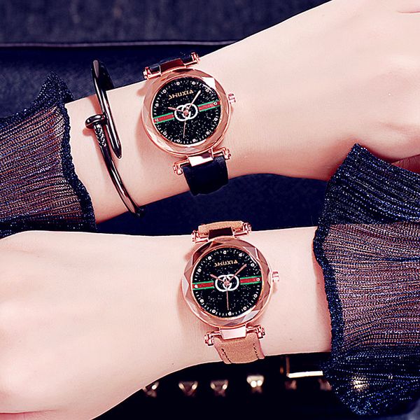 wristwatches watch fashion ladies wrist watches gold fine bracelet watchband casual women quartz clock femme regarder female, Slivery;brown
wristwatches watch fashion ladies wrist watches gold fine bracelet watchband casual women quartz clock femme regarder female, Slivery;brown