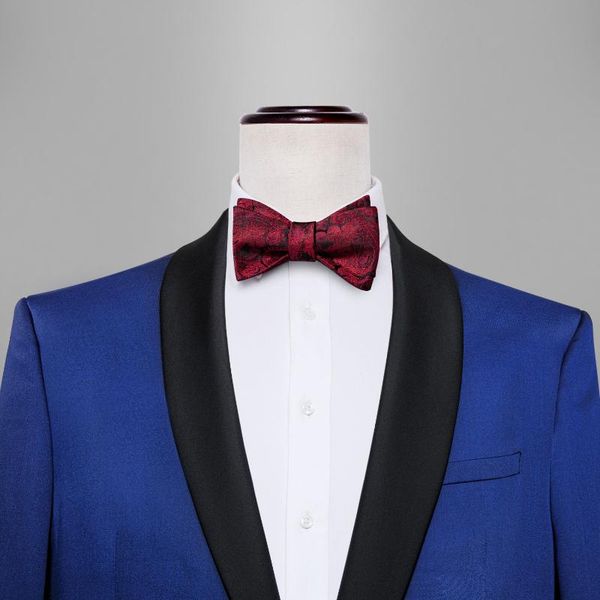 wedding tie for men silk bowtie solid red self-tie bow tie paisley butterfly bows floral neck bows cufflinks barry.wang, Black;gray
wedding tie for men silk bowtie solid red self-tie bow tie paisley butterfly bows floral neck bows cufflinks barry.wang, Black;gray