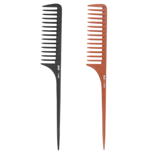 2pcs широкого зуб антистатические резок парикмахерской укладка волос detangling большого пластиковые крысиный хвост comb- 27см коричневый, Silver
2pcs широкого зуб антистатические резок парикмахерской укладка волос detangling большого пластиковые крысиный хвост comb- 27см коричневый, Silver