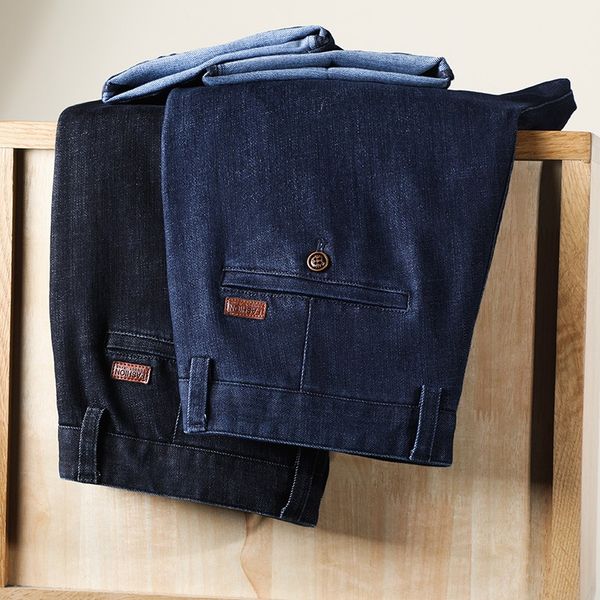 2021 осень мужские джинсы losse fit черный синий бизнес джинсы denim stretch staight ноги брюки брюки повседневный проблемные размер 42, Blue
2021 осень мужские джинсы losse fit черный синий бизнес джинсы denim stretch staight ноги брюки брюки повседневный проблемные размер 42, Blue