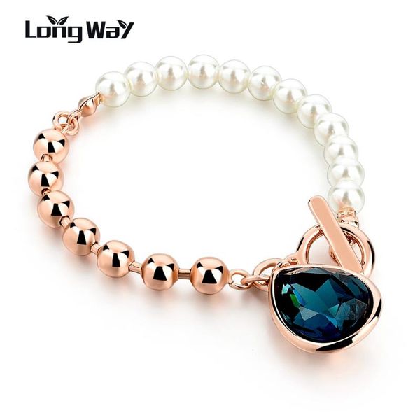 longway элегантный имитационные gemstone blue crystal браслет имитация pearl розового золота цвета браслеты свадебные украшения sbr160114, Red;blue
longway элегантный имитационные gemstone blue crystal браслет имитация pearl розового золота цвета браслеты свадебные украшения sbr160114, Red;blue