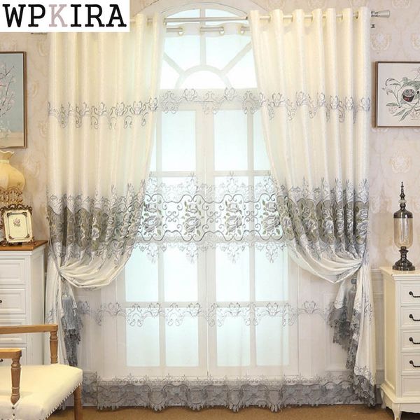 curtain & drapes grey embroidered voile curtains for living room the bedroom sheer tulle window fabric 147&30
curtain & drapes grey embroidered voile curtains for living room the bedroom sheer tulle window fabric 147&30