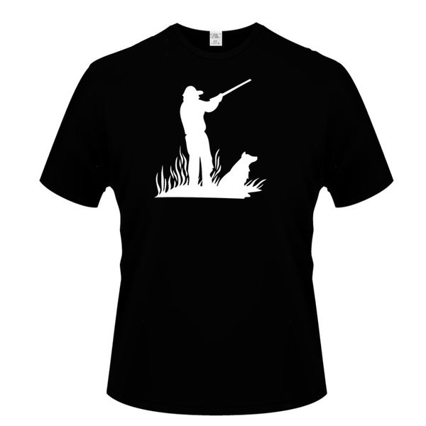 all sizes xs-3xl custom made wild goose hunter and his dog print t-shirt men's pattern men's print cotton t-shirt 
all sizes xs-3xl custom made wild goose hunter and his dog print t-shirt men's pattern men's print cotton t-shirt