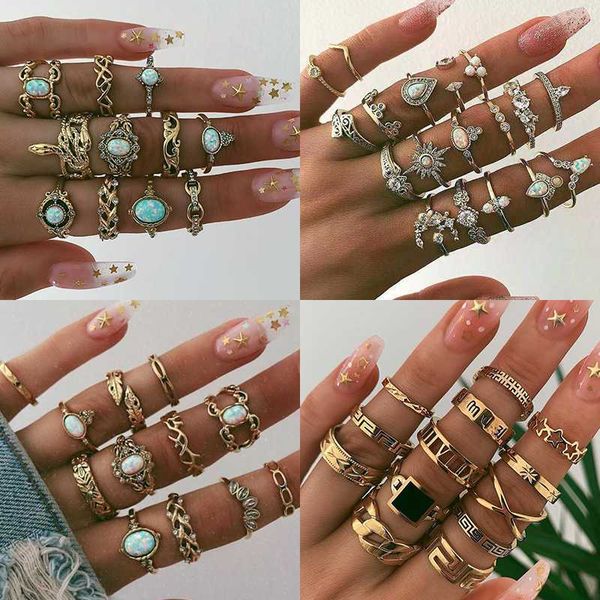 11 styles punk gold knuckle rings set fashion geometric crystal midi finger rings for women jewelry accessories drop shipping, Golden;silver
11 styles punk gold knuckle rings set fashion geometric crystal midi finger rings for women jewelry accessories drop shipping, Golden;silver