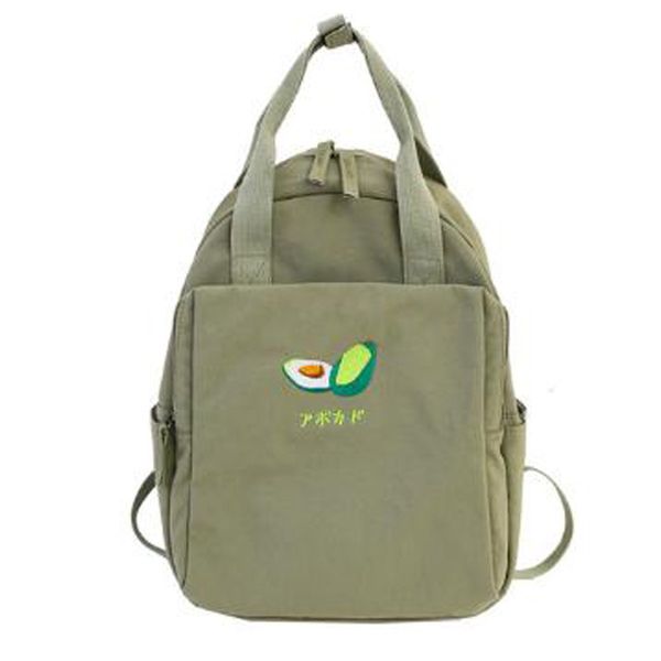 fggs-new fruit embroidery women backpack little fresh waterproof nylon solid color backpack girls school bag for teenagers
fggs-new fruit embroidery women backpack little fresh waterproof nylon solid color backpack girls school bag for teenagers