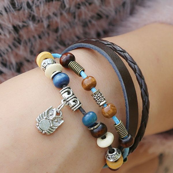 cibocibo beaded bracelet men retro leather braided bracelet for men vintage classic luxury gifts pulseras mujer moda 2020, Golden;silver
cibocibo beaded bracelet men retro leather braided bracelet for men vintage classic luxury gifts pulseras mujer moda 2020, Golden;silver