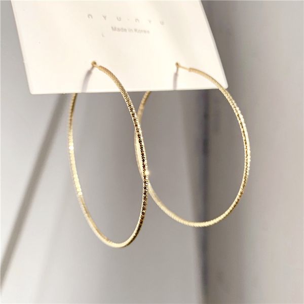 skysuk simple fashion gold color big hoop earrings for women brincos temperament starry round circle earrings boucles d'oreilles, Golden;silver
skysuk simple fashion gold color big hoop earrings for women brincos temperament starry round circle earrings boucles d'oreilles, Golden;silver
