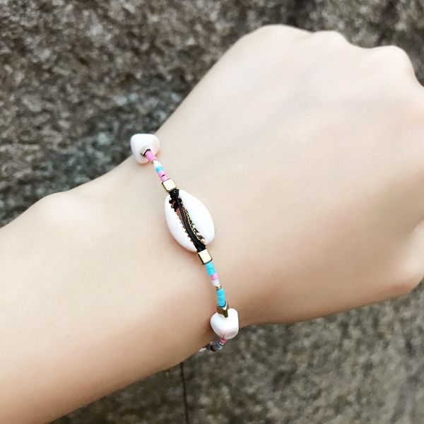 miyuki beads charm bracelet women rainbow multicolor beads crystal jewelry handmade natural stone shell thin bracelets bangle, Golden;silver
miyuki beads charm bracelet women rainbow multicolor beads crystal jewelry handmade natural stone shell thin bracelets bangle, Golden;silver