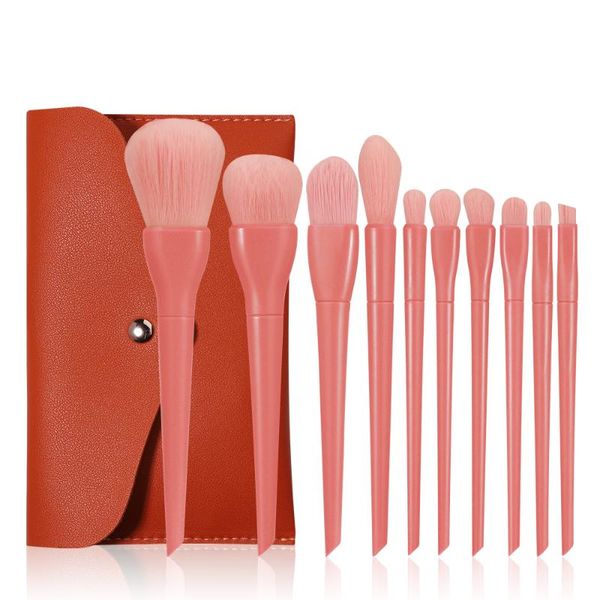 nail brushes 10pcs makeup tool set cosmetic powder eye shadow foundation blush blending beauty candy color professional make up brush, Yellow
nail brushes 10pcs makeup tool set cosmetic powder eye shadow foundation blush blending beauty candy color professional make up brush, Yellow